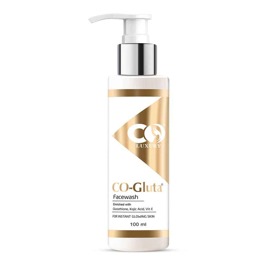 Co Luxury Gluta Face Wash with Kojic Acid, Glycolic Acid & Vitamin C