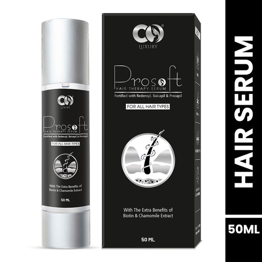 CO Luxury Prosoft Hair Serum With Redensyl, Procapil & Baicapil For Hairfall Control And Hair Regrowth- For All Hair Types