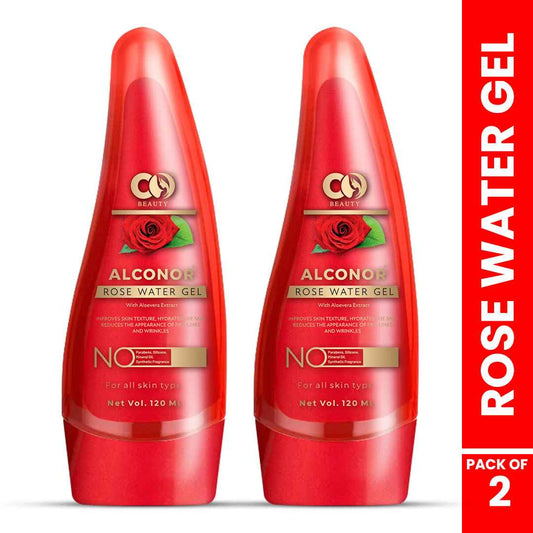 Co Beauty Alconor Rose Water Gel - Pack Of 2