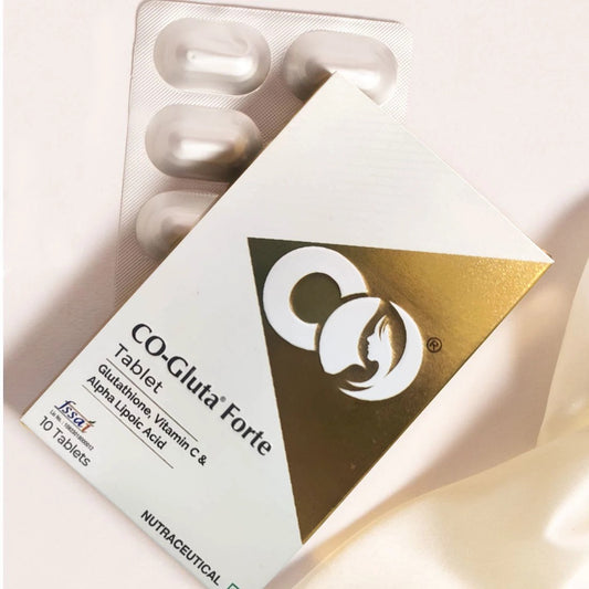 Co Luxury Glutathione Tablet with Vitamin C & Alpha Lipoic Acid | 10 Tablets