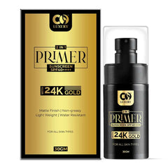 CO Luxury 2 In 1 Primer Sunscreen | SPF 40 PA++++ | 24K Gold Dust | Water Resistant | Matte Finish  (30 g)
