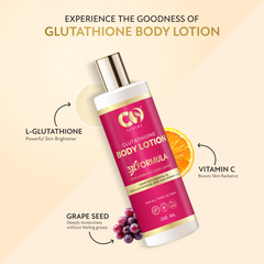 Co Luxury Glutathione Hydrating Body Lotion with Kojic Acid & Grapeseed Essential Oil For All Skin Types