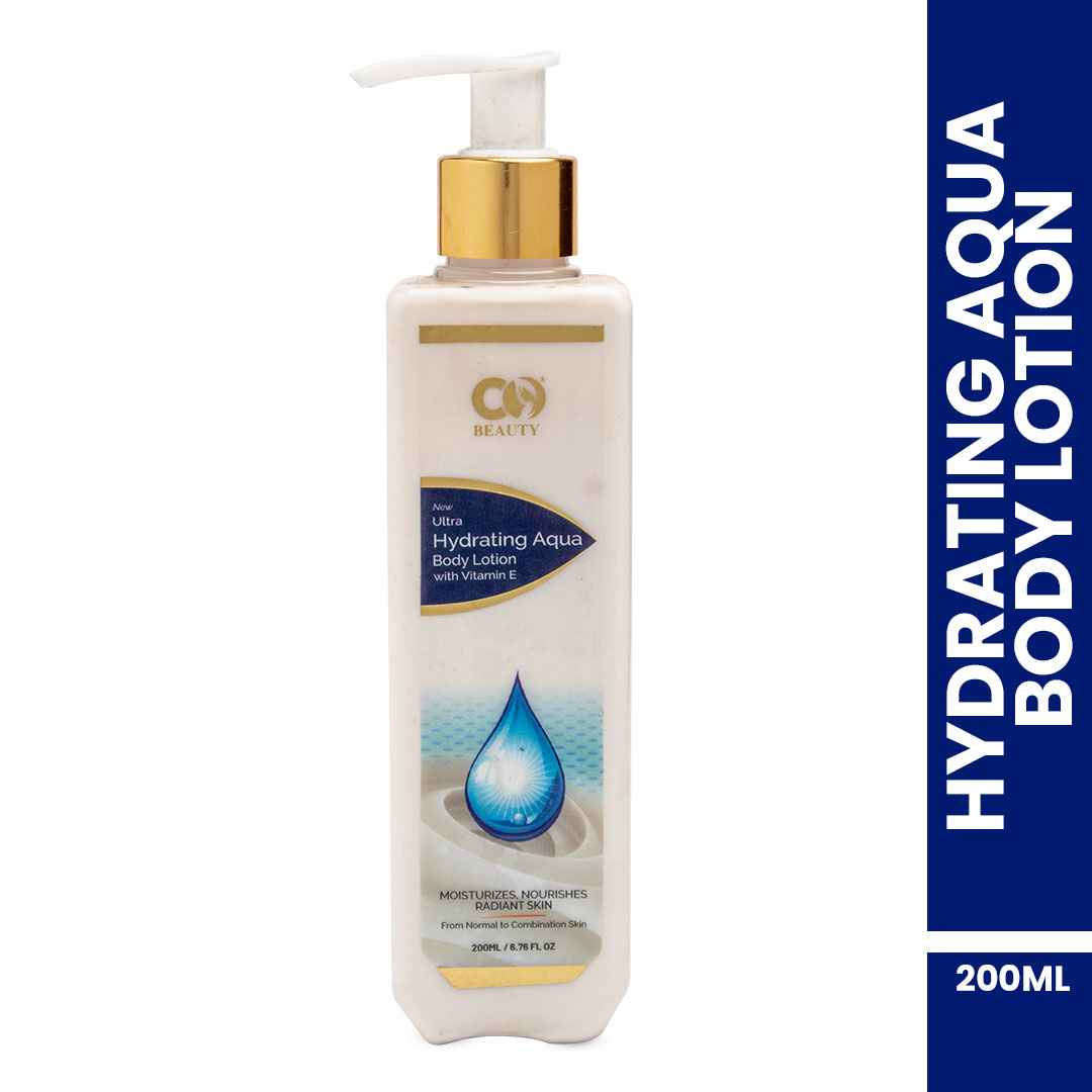 Co-Beauty Hydrating Aqua Body Lotion With Vitamin E And Frangipani Essential Oil- Normal to combination skin
