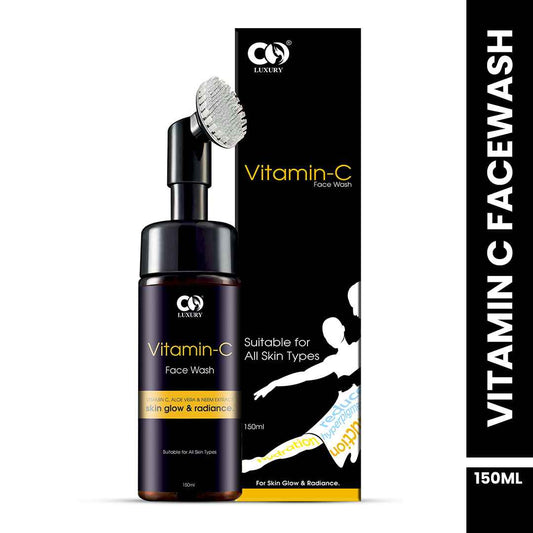 Co Luxury Vitamin C Face Wash With Neem, AHAs & Lemon Extract