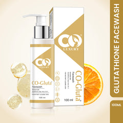Co Luxury Co Gluta Facewash with Kojic Acid, Glycolic Acid & Vitamin C
