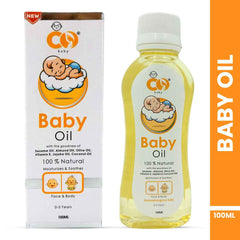 Co-Baby Oil With Sesame Oil, Jojoba Oil And Vitamin E - 100 ml