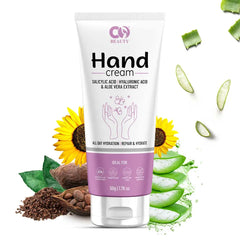 CO Beauty Hand Cream | Hyaluronic & Salicylic Acid | For Dry,Rough & Itchy Hands