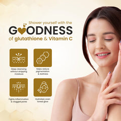 Co Luxury Co Gluta Facewash with Kojic Acid, Glycolic Acid & Vitamin C