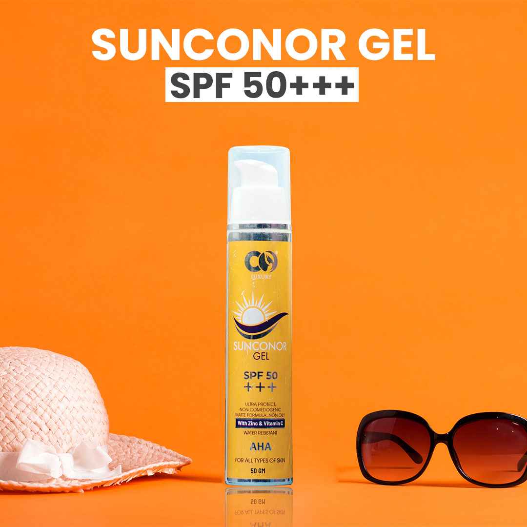 Co luxury Sunconor Water Resistant sunscreen SPF 50 PA With Vitamin C and Zinc