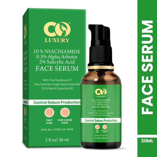 Co Luxury 10 % Niacinamide 0.3% Alpha Arbutin 2% Salicylic Acid Face Serum