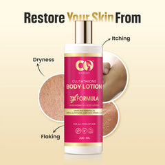 Co Luxury Glutathione Hydrating Body Lotion with Kojic Acid & Grapeseed Essential Oil For All Skin Types