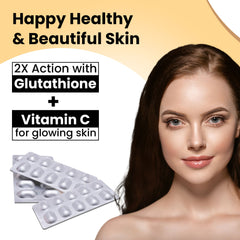 Co Luxury Glutathione Tablet with Vitamin C & Alpha Lipoic Acid | 10 Tablets