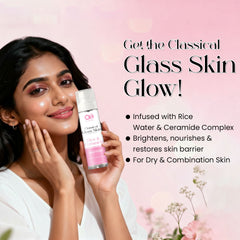 CO LUXURY Classical Glass Skin Rice & Ceramide Toner | Hydrating, Brightening & Pore-Refining Toner for Smooth Radiant Skin – 100ml