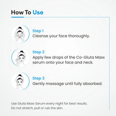 Co Luxury Glutathione 3D Glow Skin Serum | Reduces Acne, Dark Spots, Pigmentation | Brightens & Smooths Skin  (50 ml)