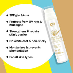 Co Luxury 1% Glutathione Sunscreen SPF 50 PA++++| Skin Brightening| Anti Ageing| Reduce PIgmentation