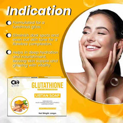 Luxury Glutathione Ubtan Skin Brightening Soap | Haldi Chandan & Kojic Acid pack of 2