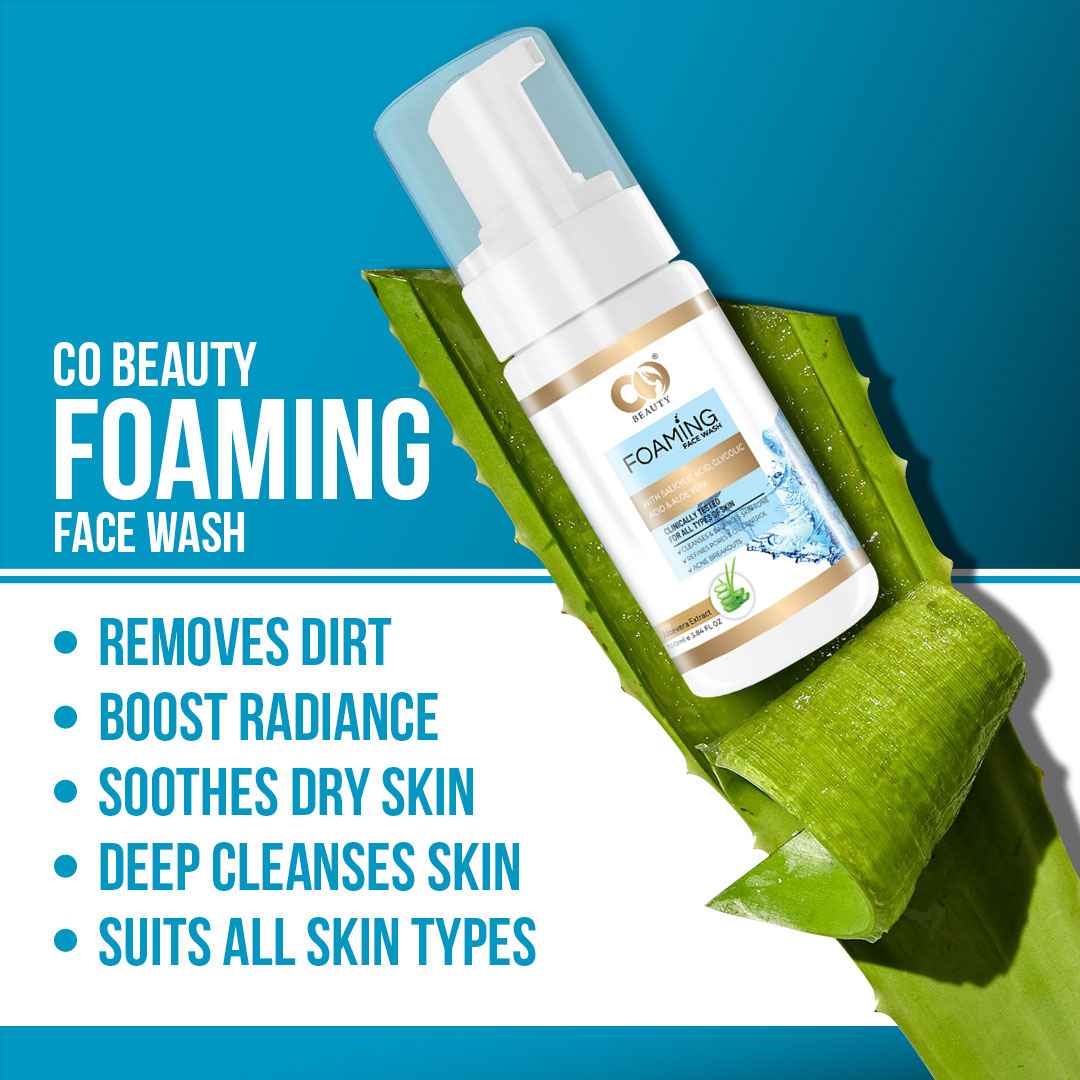 Co Beauty Foaming Face Wash With Salicylic & Glycolic Acid