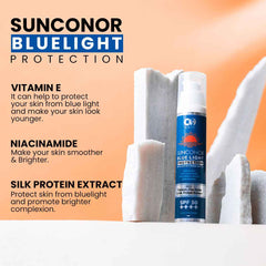 Co-Luxury Sunconor Blue Light & UV Protection Lotion with Matte Finish (SPF 50 PA)