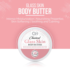 CO Beauty Glass Skin Rice Water & Shea Body Butter | 48Hrs Moisturisation to Skin  (200 g)