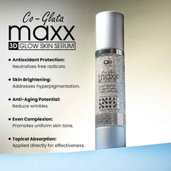 Co-Luxury Gluta Maxx Vitamin E And B5 Face Serum ( Micro-encapsulated Spheres)
