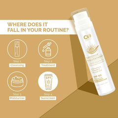 Co Luxury 1% Glutathione Sunscreen SPF 50 PA++++| Skin Brightening| Anti Ageing| Reduce PIgmentation