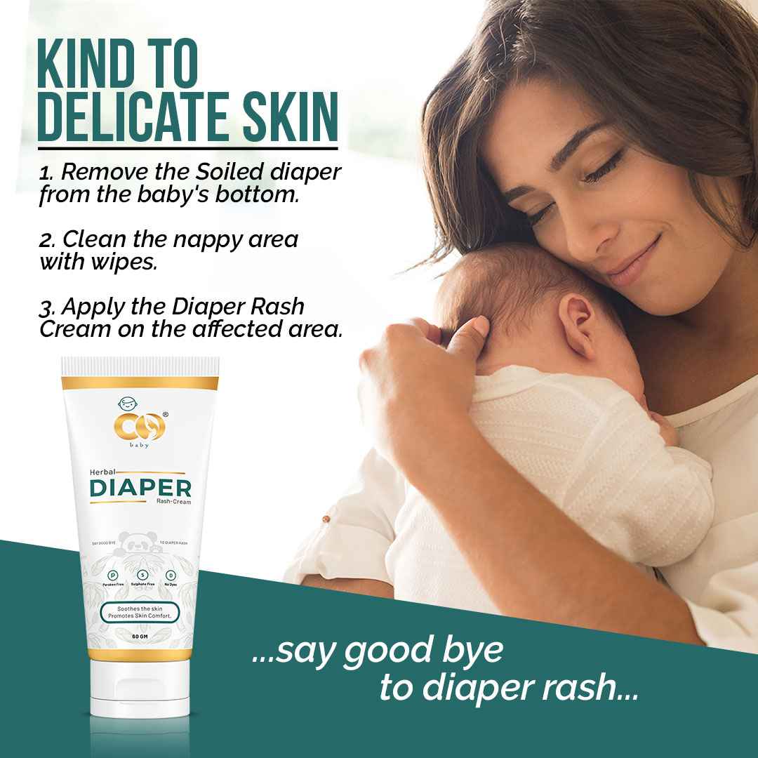 Co Baby diaper Rash Cream with Almond & Coconut Oil