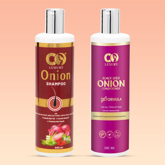 Co-Luxury Black Seed Onion Shampoo+ Co Luxury Black Seed Onion Conditioner