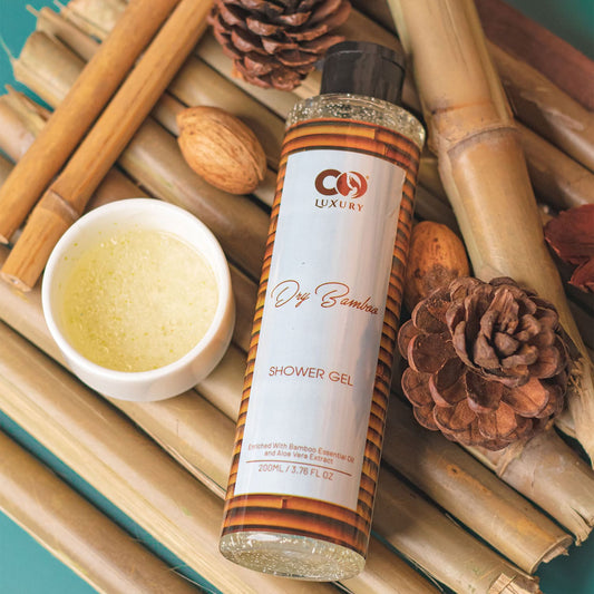 Co-Luxury Bamboo Shower Gel with Vitamin C, Sesame Oil & Vitamin E Beads