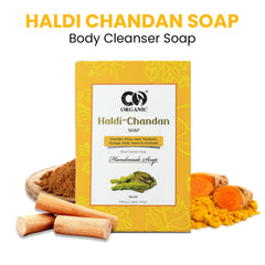 Co Organic Haldi Chandan Soap - pack of 2