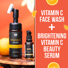 Vitamin C Face wash + Co Beauty Vitamin C serum