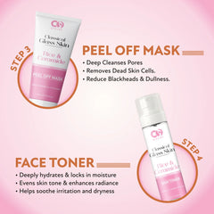 CO Luxury Rice & Ceramide Glass Skin 8-Step Skincare Kit – Brightening, Hydrating & Daily Glow Routine