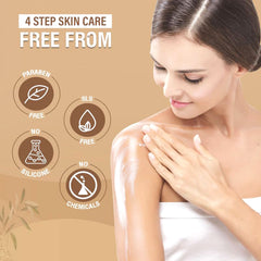 CO Luxury Glutathione Skin Brightening Combo Kit | Glutathione Facewash, Cream, Sunscreen & Soap |4 Items in the set