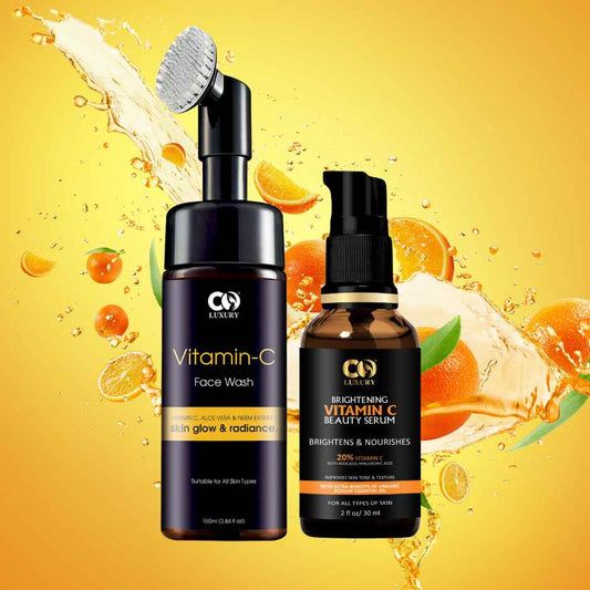 Vitamin C Face wash + Co Beauty Vitamin C serum